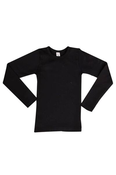 bejamonti Термофланелно бельо за момичета, черно 0836