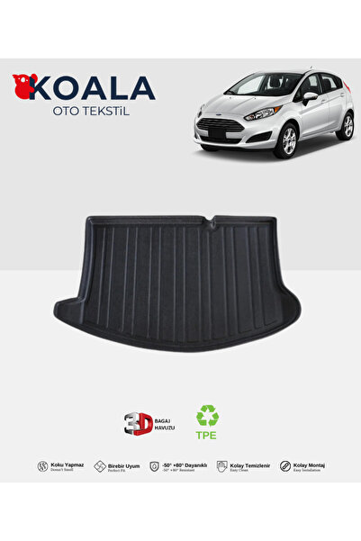 KoalaOtoTekstil Ford Fiesta Hatchback (2008-2016) 3d Bagaj Havuzu