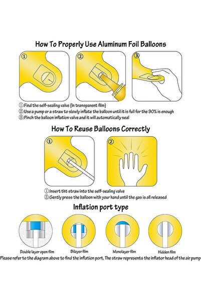 ELGALA Folyo Balon Özel İsim Yazılı Helyum Balon 40 cm Altın Renk