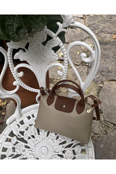 Tina Lucia Çanta Vizon Taba