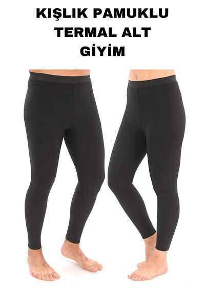 SAUNA SUIT Зимно памучно термо бельо без щипане, термо долнище унисекс термо фланелено бельо