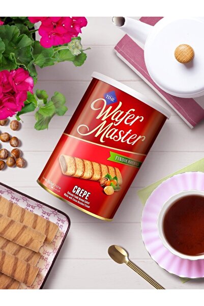 Çizmeci Time Crepe Kakaolu Fındık Kremalı Gofret 360 Gr