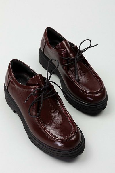 Gondol Pantofi Oxford ușori din piele naturală cu talpă groasă Anl.2420