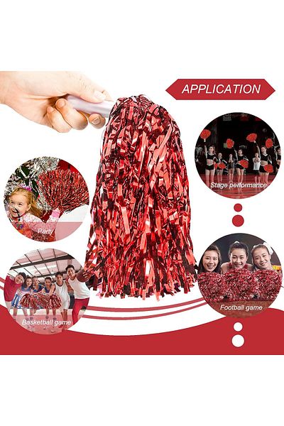 Janissary Amigo Pompom Red 2 Pieces