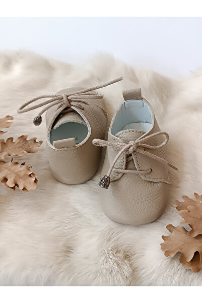 Hodore Alfa Mink Genuine Leather Baby Moccasin Shoes