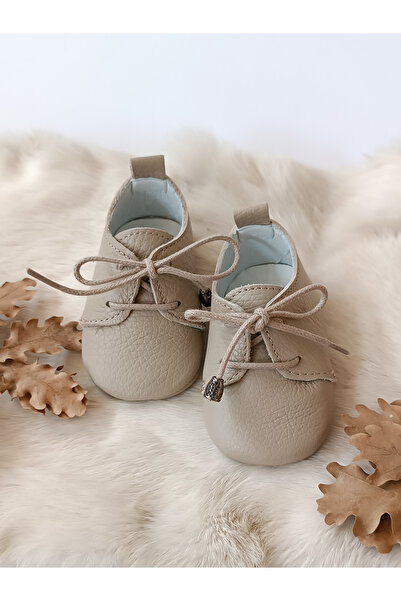 Hodore Alfa Mink Genuine Leather Baby Moccasin Shoes