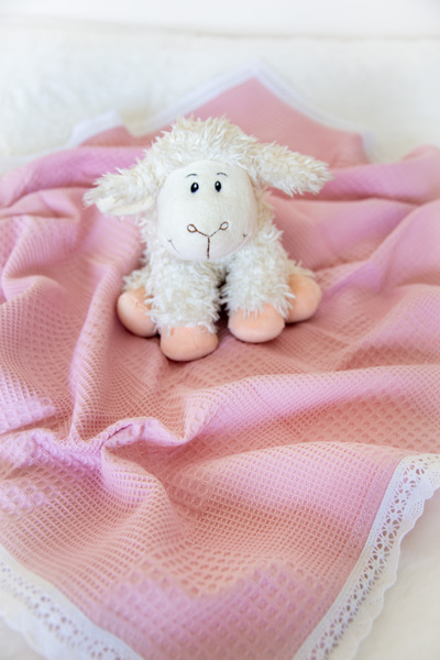 Babynest Baby Lace Knitted Pique