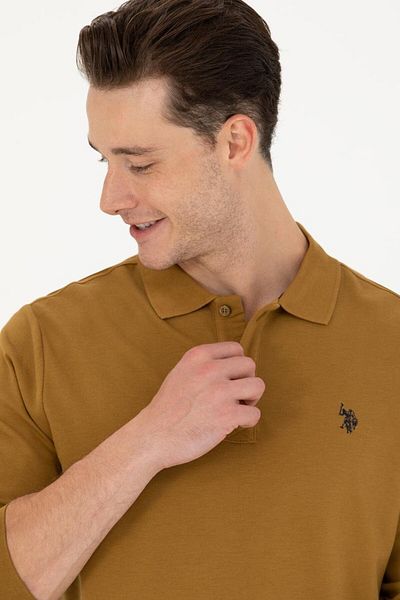 U.S. Polo Assn. Ανδρικό μπλουζάκι Polo Neck Basic