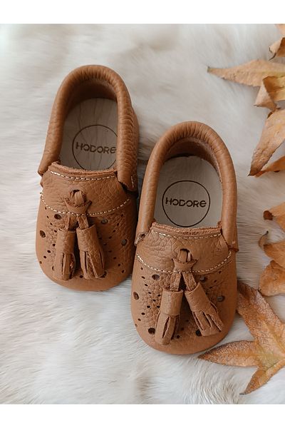 Hodore Axel Taba Genuine Leather Baby Moccasin