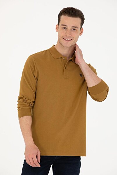 U.S. Polo Assn. Ανδρικό μπλουζάκι Polo Neck Basic