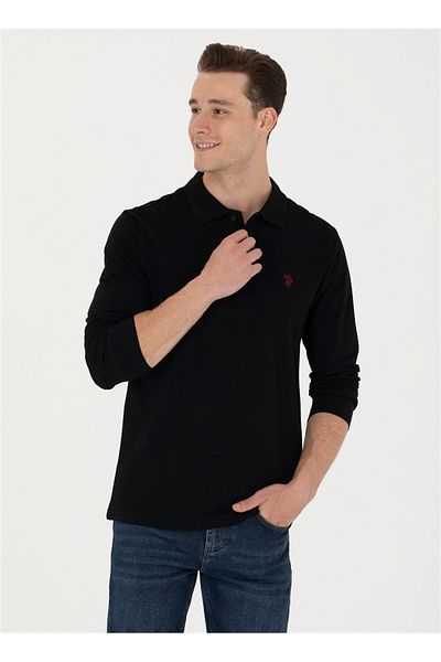 U.S. Polo Assn. Men's Polo Neck Basic Sweatshirt