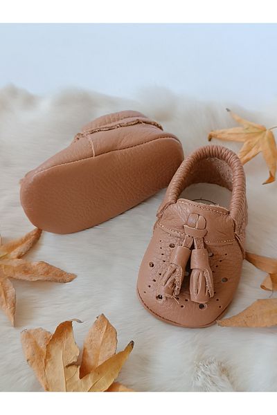 Hodore Axel Tile Genuine Leather Baby Moccasin