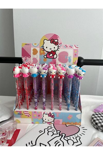Planet Butik Kitty Egging Pencil Set of 4