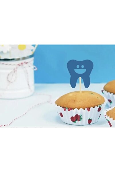 MFM أعواد أسنان إيفا باللون الأزرق 10 قطع