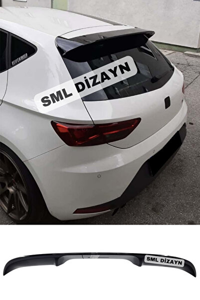 SML Dizayn Seat Leon Mk3 (2013-2020) Spoiler Piano Black Plastik Leon Mk3 Bag...