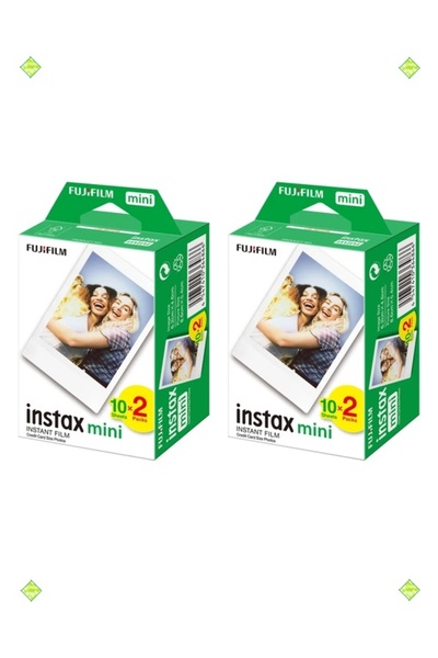Fujifilm Instax Mini 12 Makineler Ile Uyumlu 20'li Film 2'li Set 40 Poz
