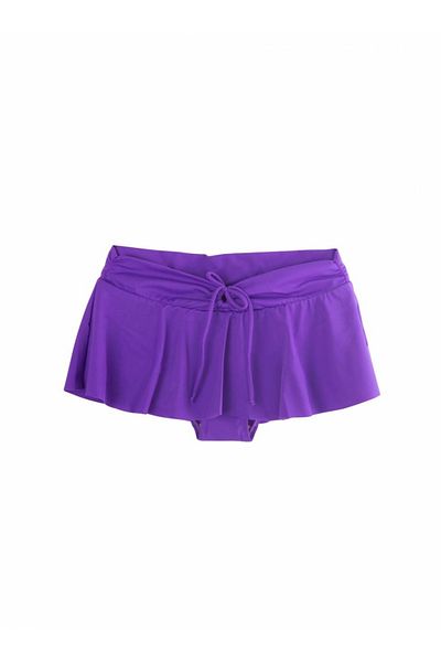 AYYILDIZ 63041 Partea de jos de bikini cu fustă mov