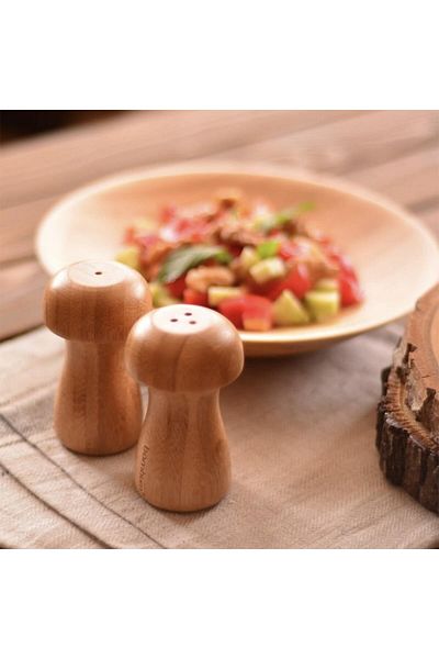 Bambum Fungo - Salt and Pepper Shakers