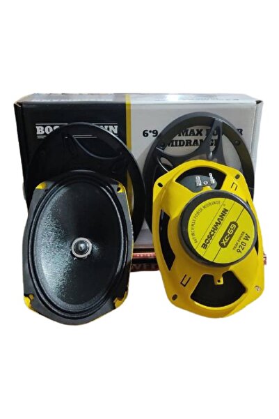bossman bossmann xjx-69 oval midrange hoparlör takımı