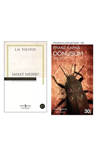 TÜRKİYE İŞ BANKASI KÜLTÜR YAYINLARI Sanat Nedir ? Dönüşüm Franz Kafka