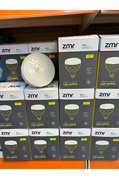 ZMR 30WATT 2400LM KRİSTAL E27 BEYAZ IŞIK LED AMPUL