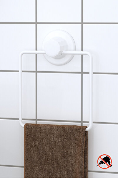 Teknotel VACUUMED SQUARE TOWEL RACK WHITE DM234