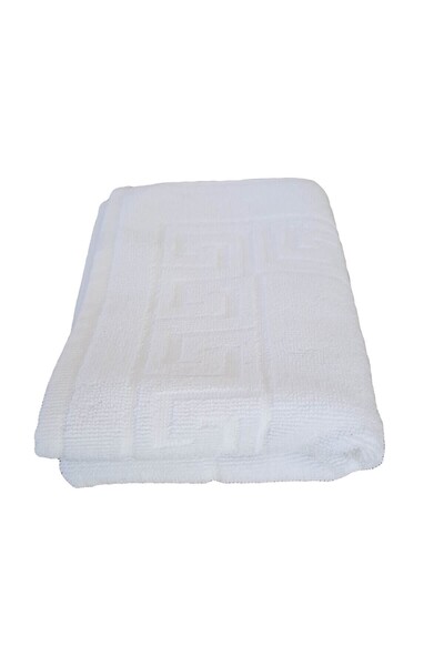 Hepsine Rakip 12-літровий килимок для ванної кімнати з відбитками ніг, 100% бавовняний рушник для ніг