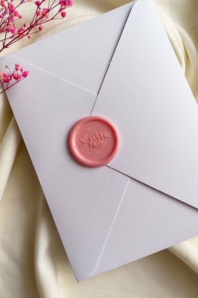 Dekorden 13X18 cm Sealed Invitation Envelope, 100 Pieces