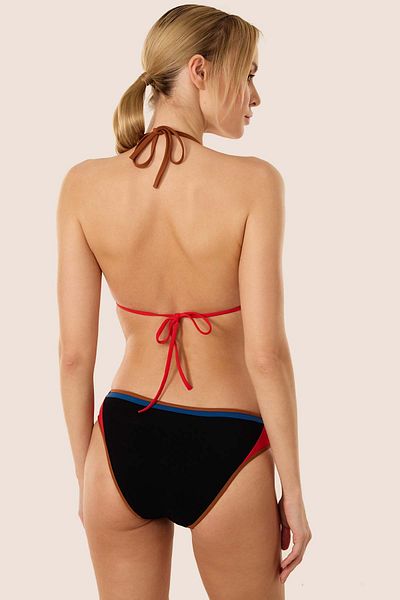 AYYILDIZ 3420 Set Bikini Negru Roșu