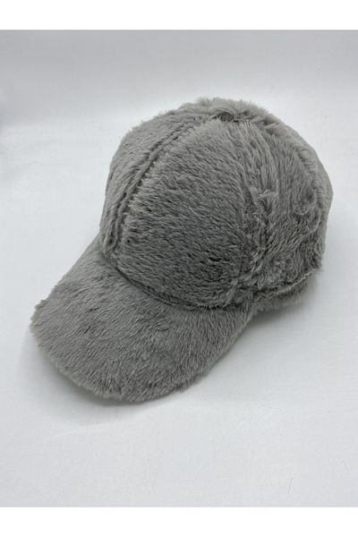 GONCA ŞAPKA Women's Winter Plush Hat Cap Trendy Baseball Cap