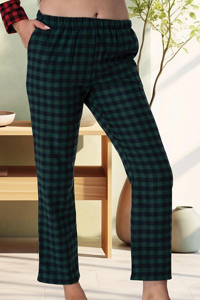 Mecit Pijama Καρό γυναικεία ενδύματα ύπνου με μονό πάτο 75% βαμβάκι 25% βισκόζη