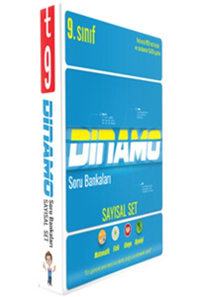 Tonguç Yayınları Tonguç 9. Sınıf Dinamo Sayısal Soru Bankası Set