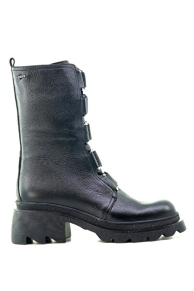 Venüs 2153923K Hakiki Deri Uzun Fermuar Kapama Günlük Bot