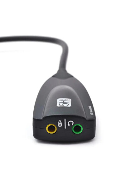 MN6 Usb Ses Kartı.7.1 Surround Ses Kaltesi.harici Ses Kartı Mikrofon Kulaklık...