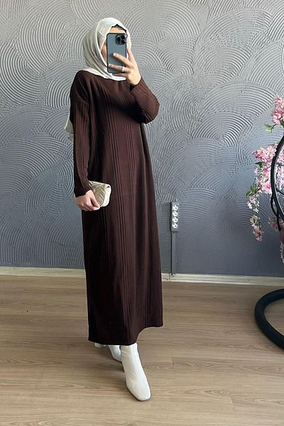Bess Store Rochie din tricotaje Hijab
