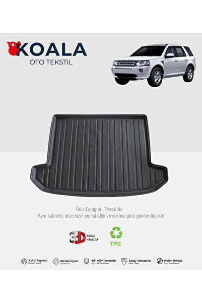 KoalaOtoTekstil Land Rover Freelander 2 (2006-2016) 3d Bagaj Havuzu