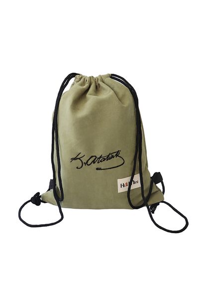 Hi.minitr Ataturk Signed Sports Bag (Drawstring Bag)