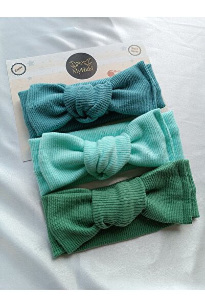 MyHubi 3-Piece Combination Handmade Baby Girl Bow Bandana