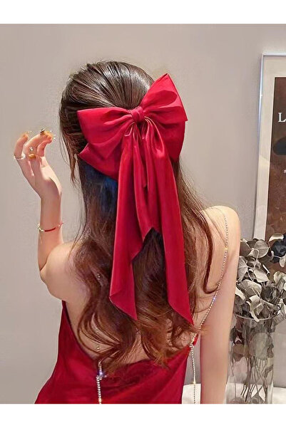 WAHSHE مشبك فيونكة أوتوماتيكي كبير بطبقة مزدوجة