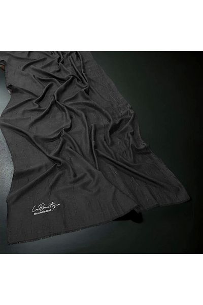 LA BOUTIQUE Black Be Happy Shawl