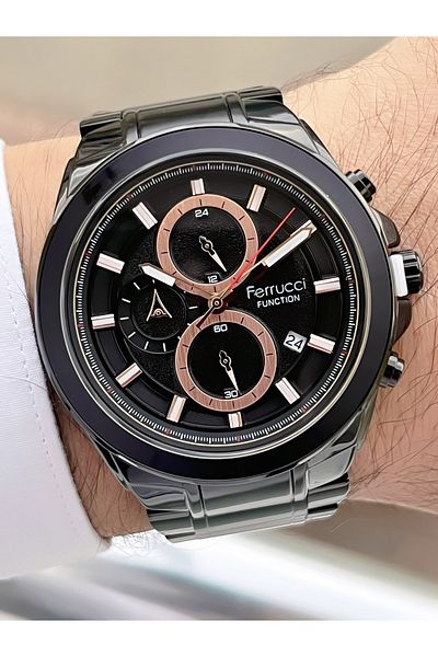 Ferrucci Men's Wristwatch with Calendar