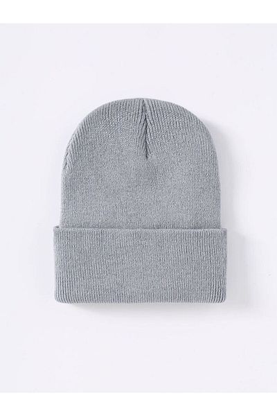 Eke Tekstil Unisex Folded Winter Knitted Beret