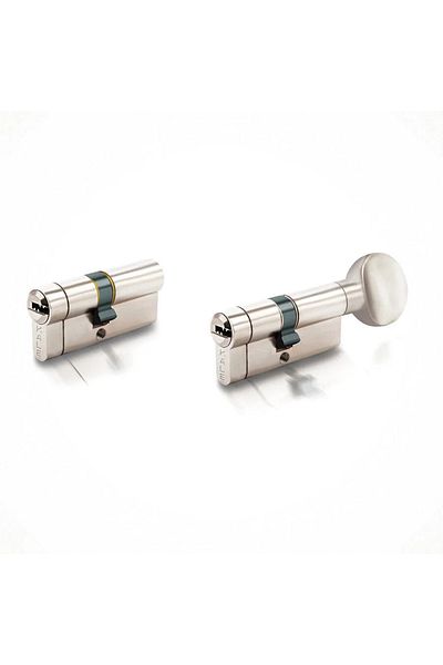 KALE Lock 264 Trapped Steel Door Lock Single Key Twin Barrel (3 KEYS)