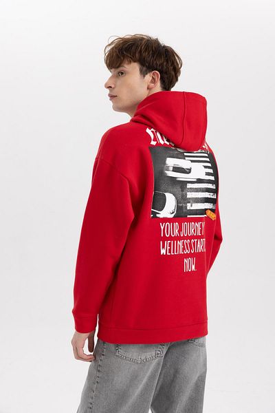 DeFacto Oversize Fit kapucnis pulóver