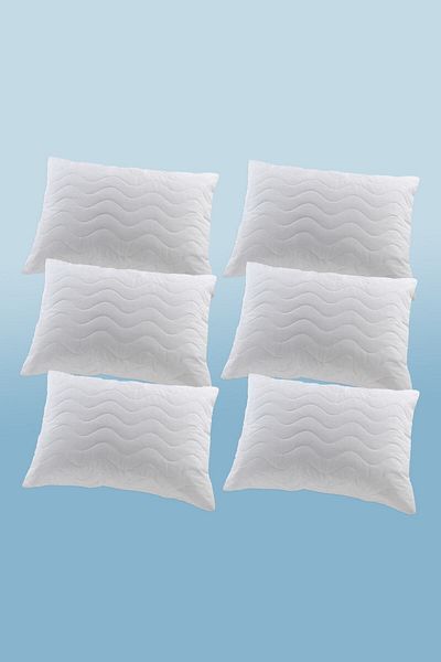 Valoroso Tekstil Zippered Quilted Pillow Mattress Set of 6 / Pillow Protector