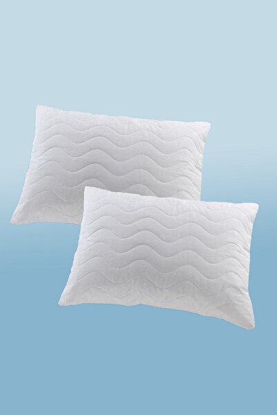 Valoroso Tekstil وسادة مرتبة مبطنة بسحاب 2 قطعة / واقي وسادة