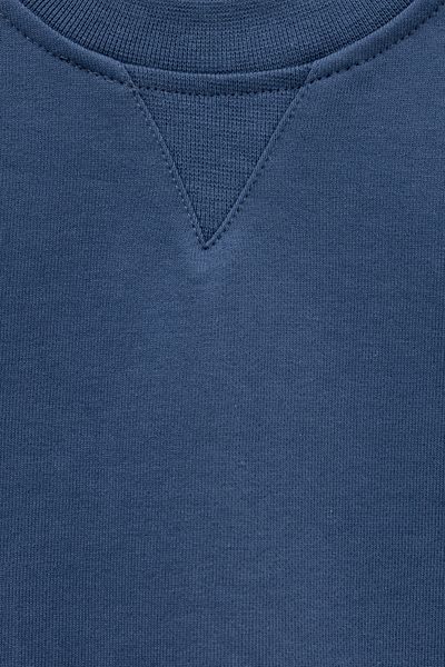Hally & Son Boy's Blue Sweatshirt 100% Cotton