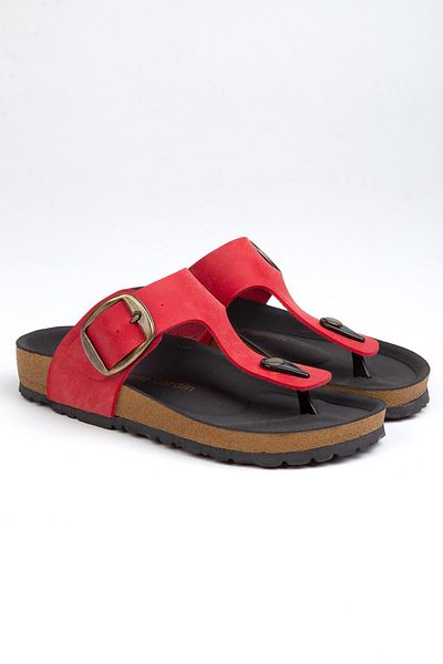 Pierre Cardin ® |   PC-6960-3953 Κόκκινο - Γυναικείες Παντόφλες