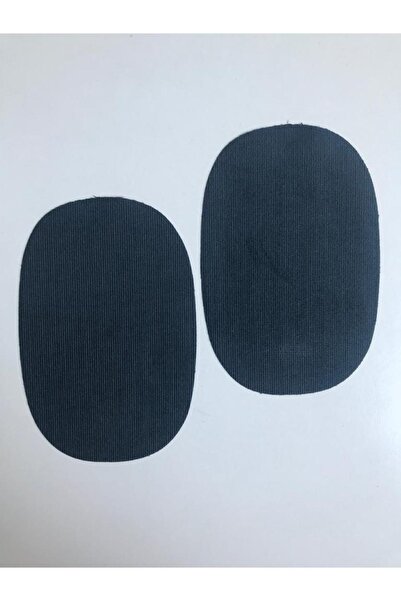 Self Casa Plasture de reparare a genunchilor, țesut cu fir, albastru închis, care se lipsește cu fier de călcat (10X15CM) (2 bucăți)