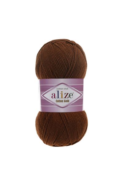 Alize Cotton Gold 5 Τεμάχια 55% Βαμβάκι - 45% Ακρυλικό / 100 Gr - 330 M 690 Πλακάκι